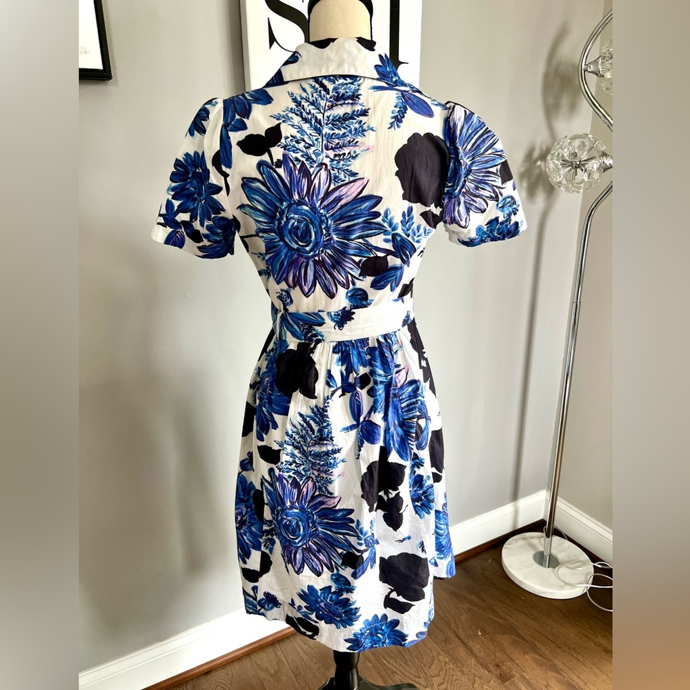 Plenty by Tracy Reese for Anthropology Floral Midi Dress - Picture 3 of 9